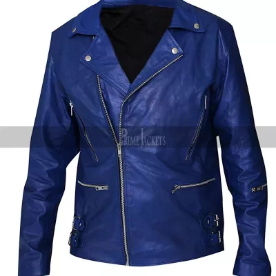 Jared Leto 30 Seconds to Mars Blue Jacket