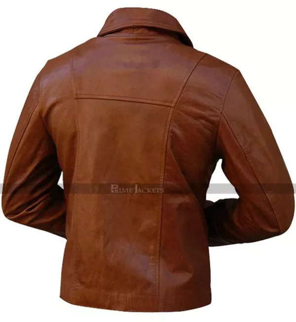 Inception Arthur Brown Leather Jacket
