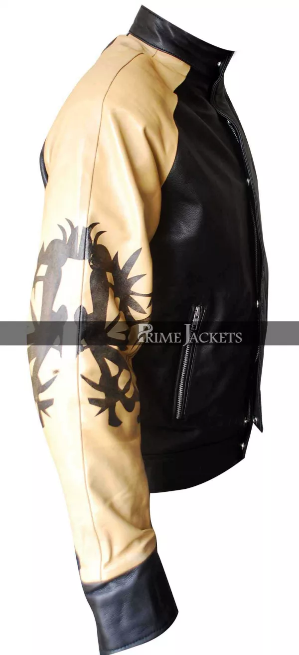 Kung Fury David Hasselhoff Motorcycle Leather Jacket
