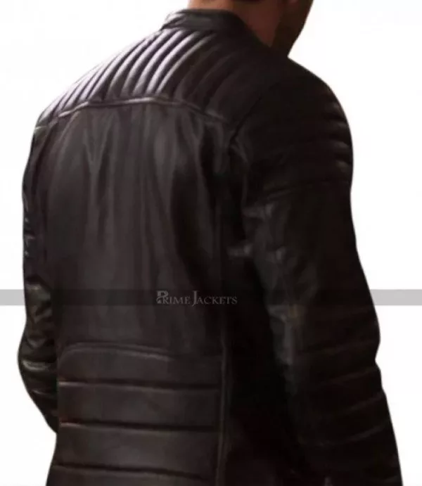 Baywatch Matt Brody Biker Leather Jacket