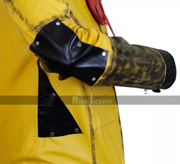 Yellow Lightning Flash Cosplay Costume Jacket