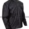 Vic Mackey Shield Michael Chiklis Black Leather Jacket