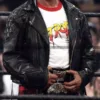Roddy Piper Wrestler Black Leather Jacket