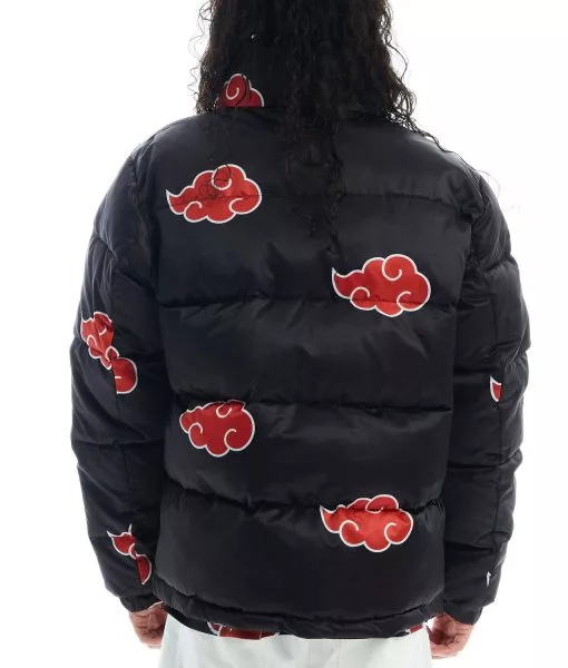 Akatsuki Naruto Puffer Jacket