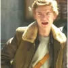 Maze Runner Death Cure Thomas Brodie Fur Collar Leather Jacket