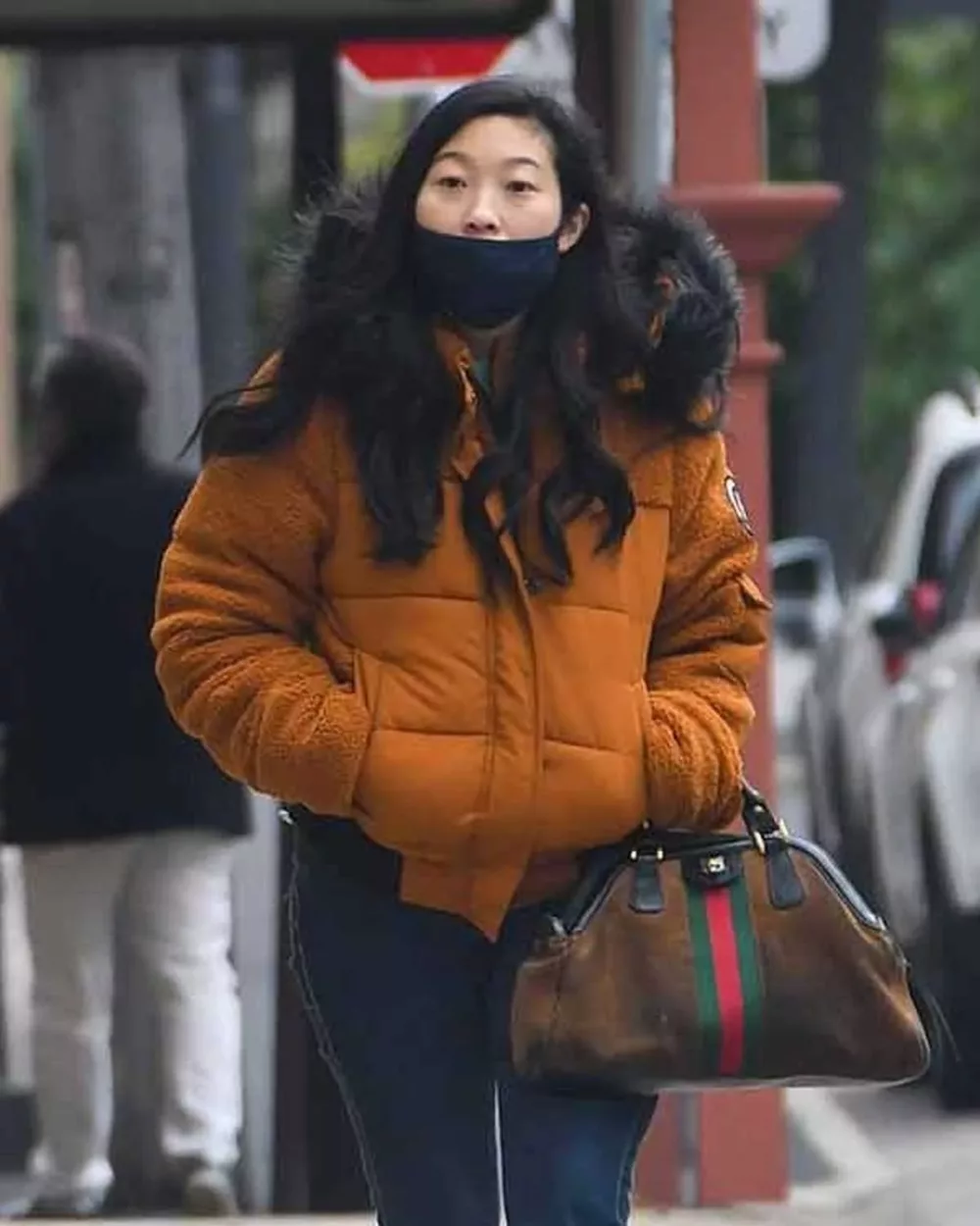 Shang-Chi And The Legend Of The Ten Rings Awkwafina Fur Jacket