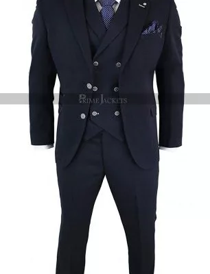 Mens Tuxedo 3 Piece 1920s Suit