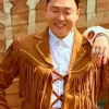 That That Psy Brown Fringed Jacket