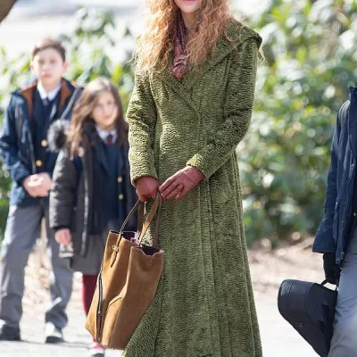 The Undoing Nicole Kidman Green Coat