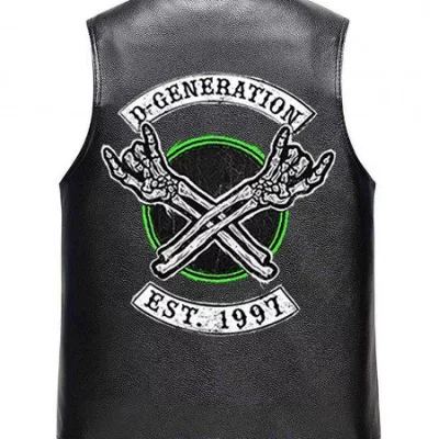 D Generation X Triple H Crown Jewel Vest Hoodie