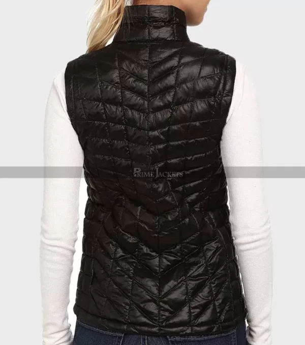 Alexandra Breckenridge Outfits Virgin River Puffer Black Vest