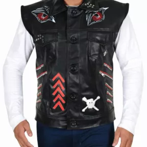 Baron Corbin Leather Vest