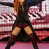 Wrestler Becky Lynch Black Trench Coat