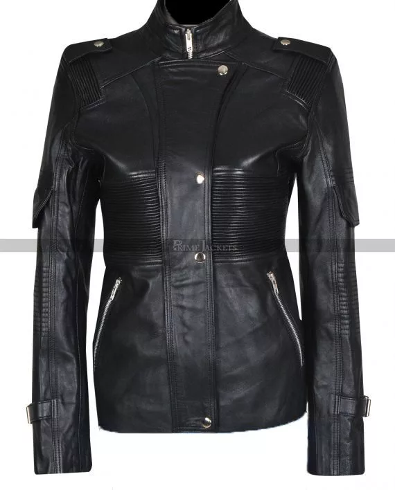Helen Magnus Sanctuary Black Leather Jacket