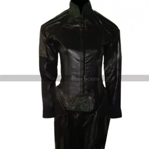 X-men Rogue Costume Black Leather Jacket