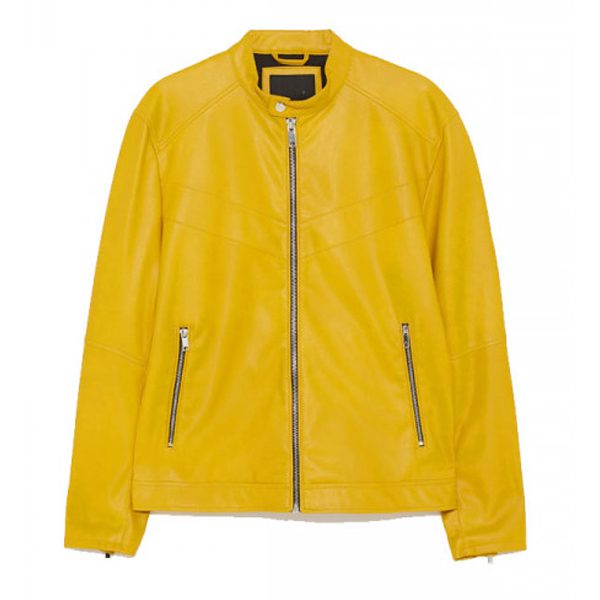Yellow Men Fashion Jacket