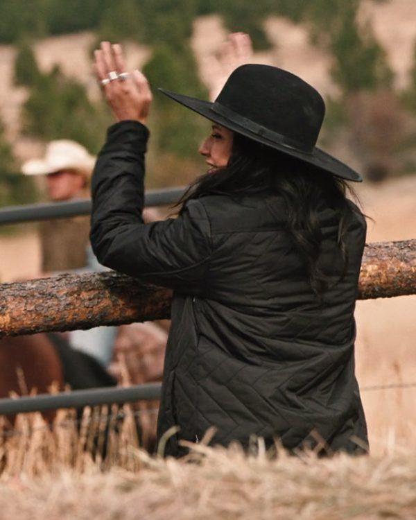 Yellowstone Season 4 Tanaya Beatty Quilted Jacket