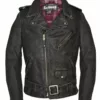 Biker Leather Moto Jacket