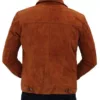 Logan Premium Brown Suede Leather Jacket