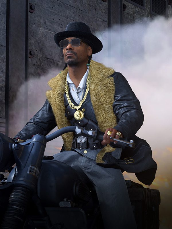 Snoop Dogg Call of Duty Shearling Coat