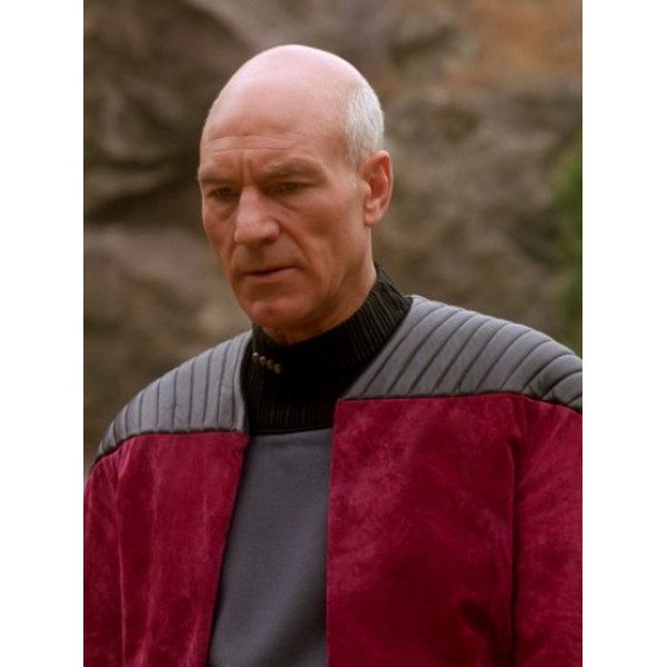 Star Captain Picard (Patrick Stewart) Next Generation Trek Picard Jacket