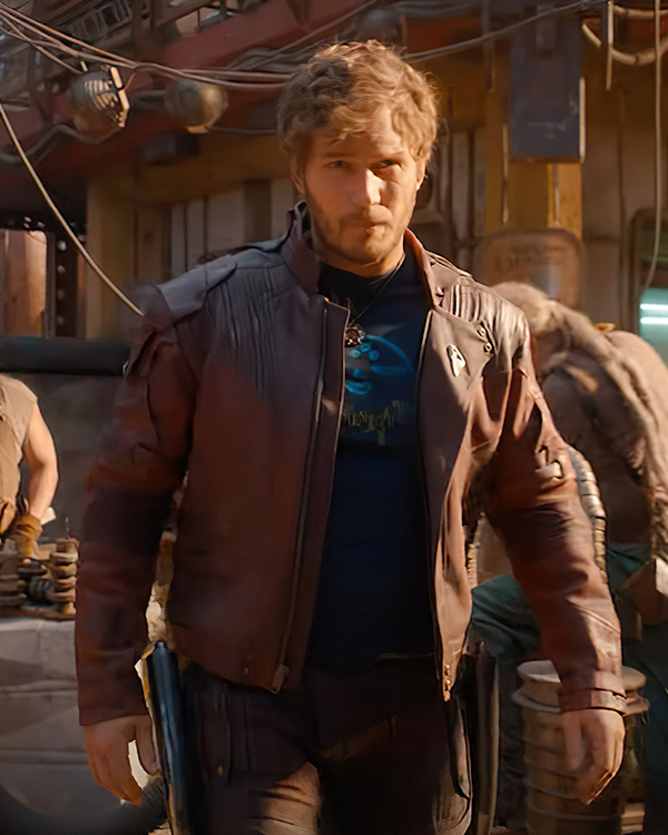 Chris Pratt The Guardians Of The Galaxy Holiday Special Jacket