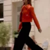 Emily Cooper Emily In Paris Season 3 Orange Jacket
