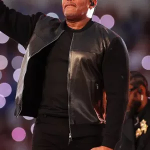 Dr.Dre Halftime Leather Jacket