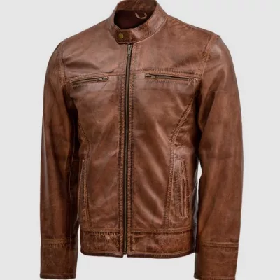 Waxed Vintage Brown Jacket