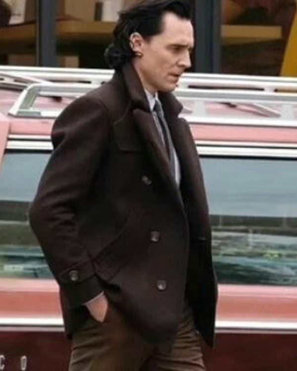 Tom Hiddleston Loki Season2 Peacoat