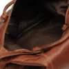 New Orleans Brown Quilted Duffel