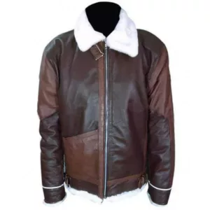 John Connor Terminator Salvation Alpha Vintage B3 Brown Jacket