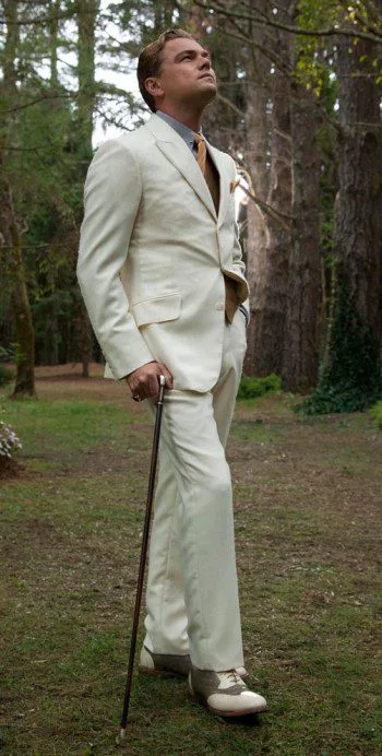 The Great Gatsby Leonardo Dicaprio Jay Gatsby White Suit