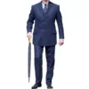 The King's Man 3 Ralph Fiennes Blue Suit 