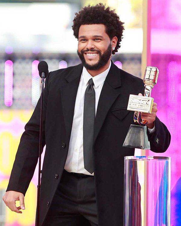 Billboard Music Awards The Weeknd Black Coat