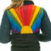 Womens Rainbow Sunburst Jacket